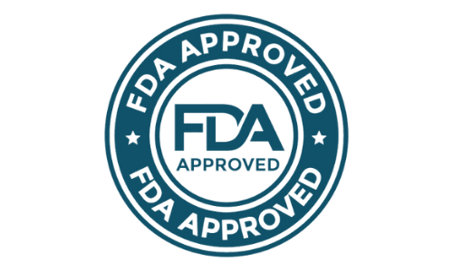 Badge: FDA Registered Facility, where TitanFlow is safely produced